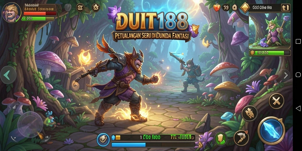 Gameplay DUIT188 menampilkan petualangan menakjubkan dan aksi seru.
