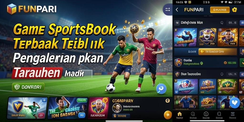 Screenshot menampilkan gameplay menarik dari taruhan olahraga di FUNPARI.