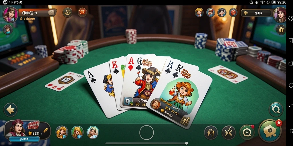 Tampilan menarik dari gameplay QiuQiu di FW66.