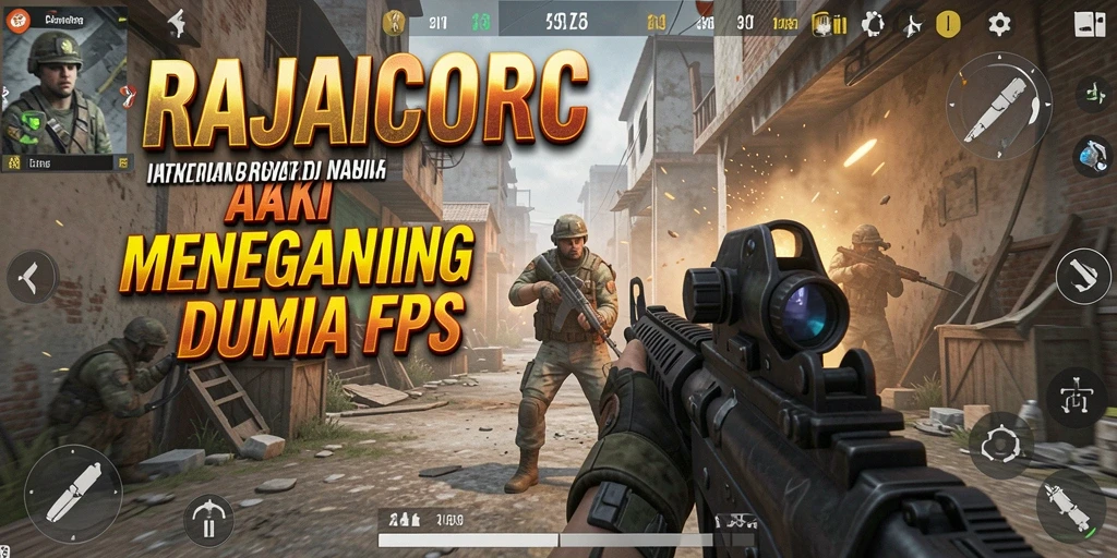 Gameplay seru RAJACORC dengan aksi FPS yang intense.